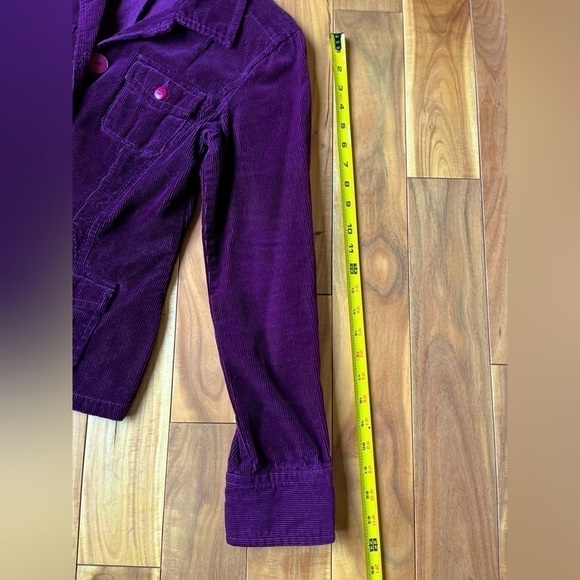Corduroy Blazer in Plum. Size S - Picture 11 of 13